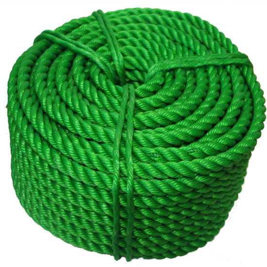 3 Strand Colorful Marine Rope PE Rope for Mooring and Fishing