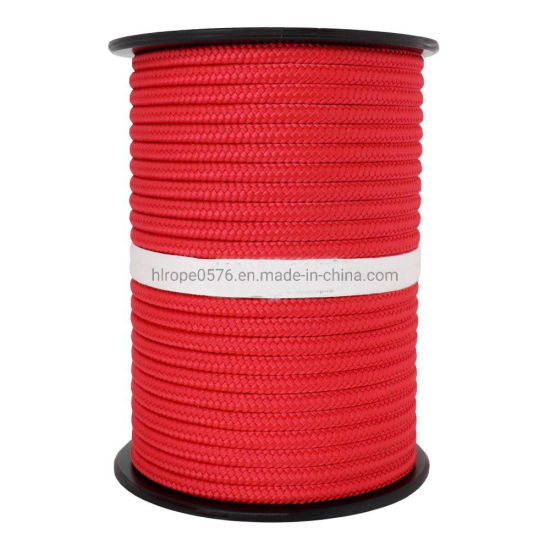 PP Rope Multibraid & 8mm Standard Colours Red