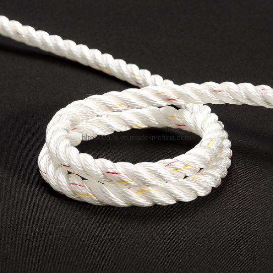 Factory Wholesale 8 Strand Polypropylene /Polyester /Nylon Twisted Marine Rope