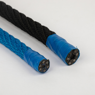 3/6 Strand Playground PP Combination Compound Steel Wire Rope + FC/Iwrc for Fishing