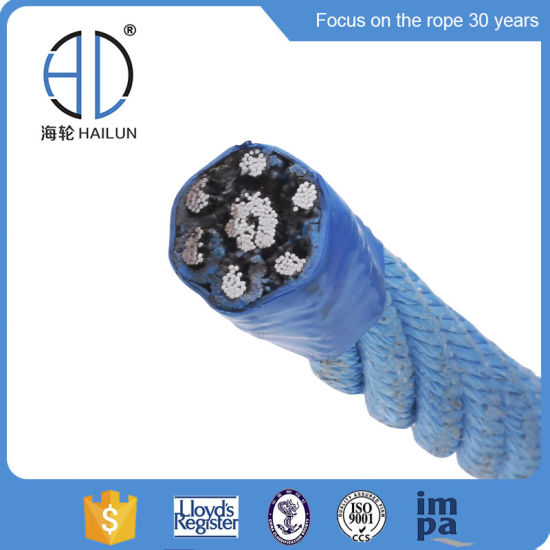 3/6 Strand Playground PP Combination Compound Steel Wire Rope + FC/Iwrc