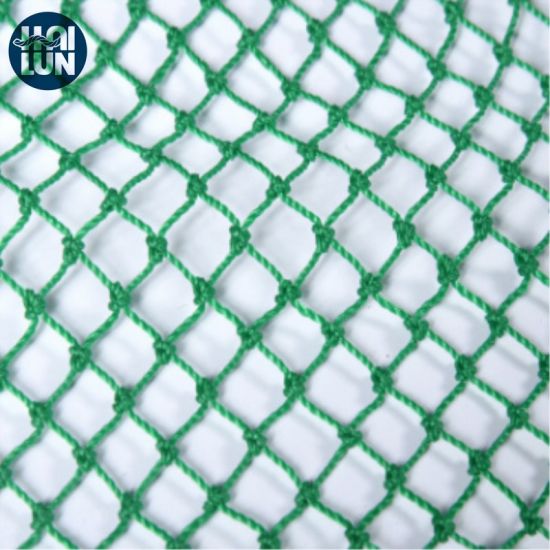 Good Quality High Strength Braided Green PE Fishing Net