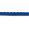 8mm 3 Strand Softline Multifilament Rope Royal Blue X 10 Metre Length