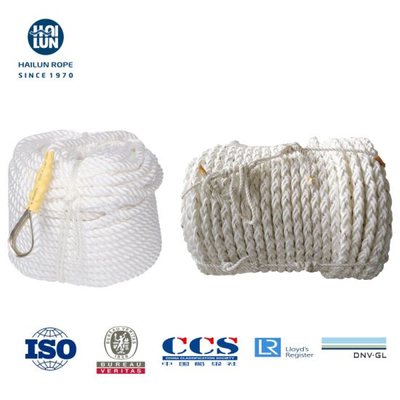 3/8/12 Strands PP Polyester Nylon Mixed Mooring Rope for Marine Fishing