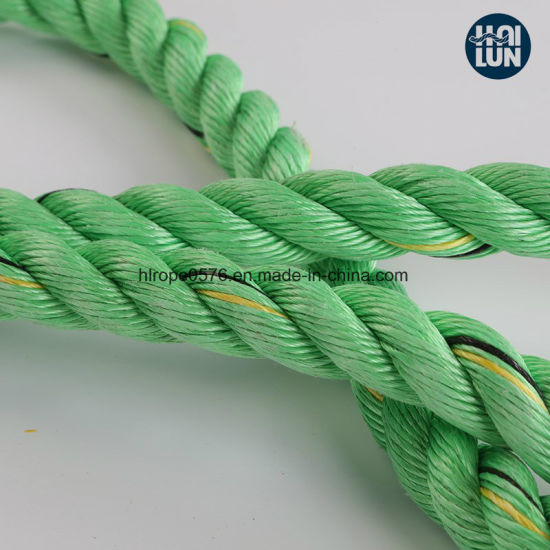 Green Marine 3strand PP Rope for Mooring