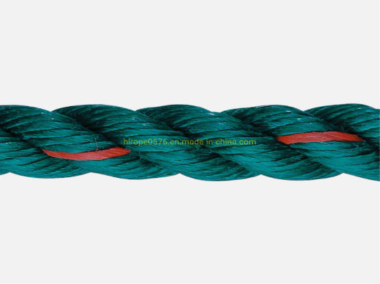 Green 3 Strand 40mm Polypropylene Rope