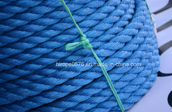 3strand 38mm Twist Blue Polyproplylene Ropes