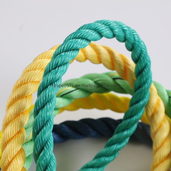 Wholesale 3 Strand PP Monfilament Rope for Marine and Fishing