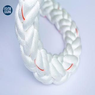 Factory Supplier 8 Strand Polyester Multifilament Rope, Boat Mooring Rope