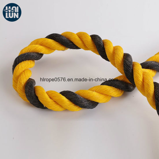 High Abrasion 3 Strand PE Twist Rope for Mooring