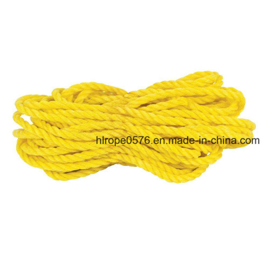 3-Strand Polypropylene Filament Rope Mooring Rope 3/8" X 50′
