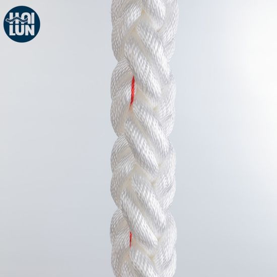 8-Strand Chemical Fiber Ropes Mooring Rope Polyester Rope Marine Rope
