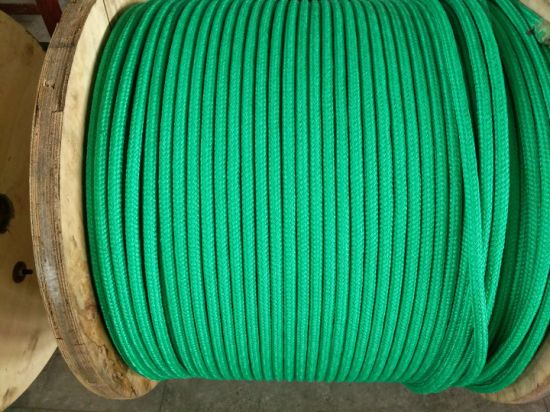 Polyester Cover Synthetic UHMWPE/Hmpe Marine Towing Rope for Mooringwinch Rope