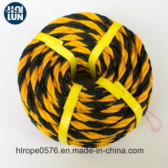 Excellent Quality 3-Strand PE Rope for Mooring and Fishing