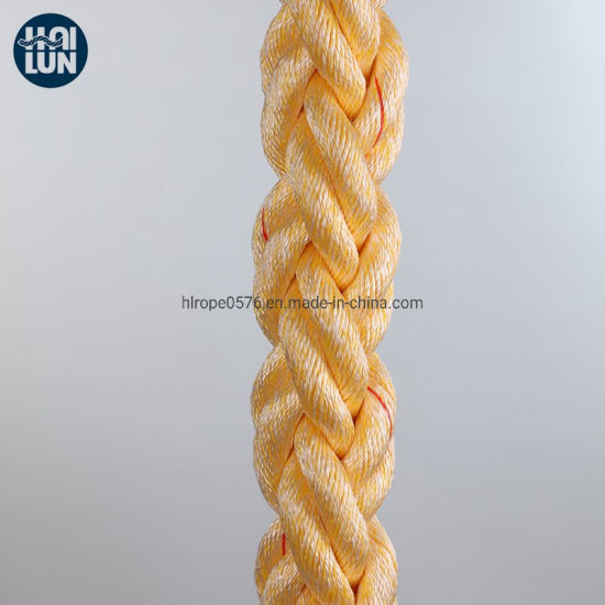 Good Quality Polypropylene and Polyester Mixed Rope Mooring Rope