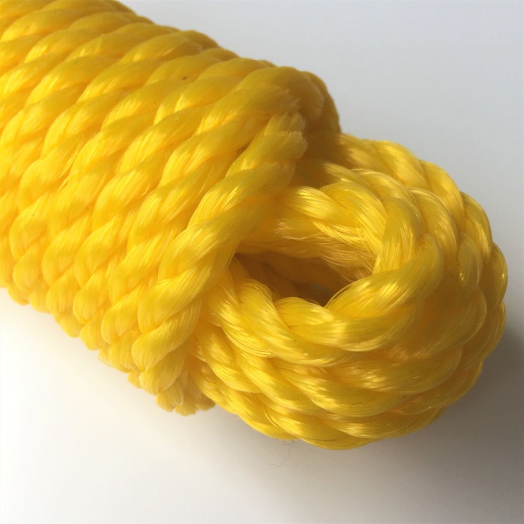 8mmx7.5m Heavy Duty Twisted Polypropylene Rope Floating PP Rope Boat Rope Sailing Camping Secure
