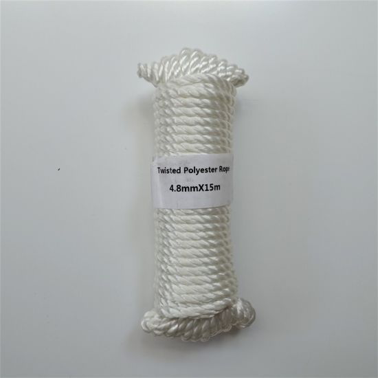 4.8mm 15m 3strand Polyester Braided Rope Buy Polysteel, Mooring Line
