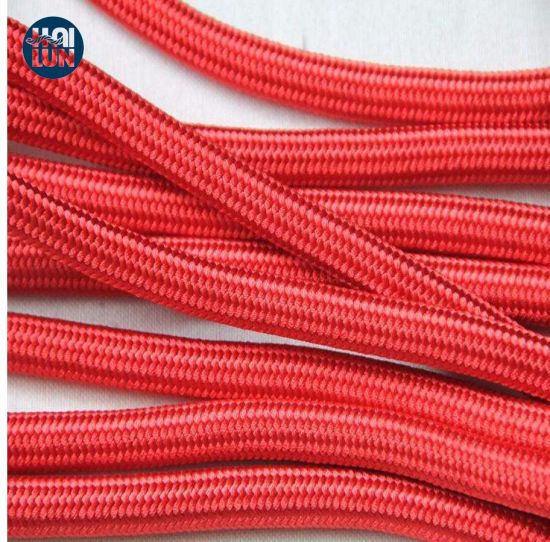 Red High Strength Polypropylene Multifilament Double Braid Fishing Rope